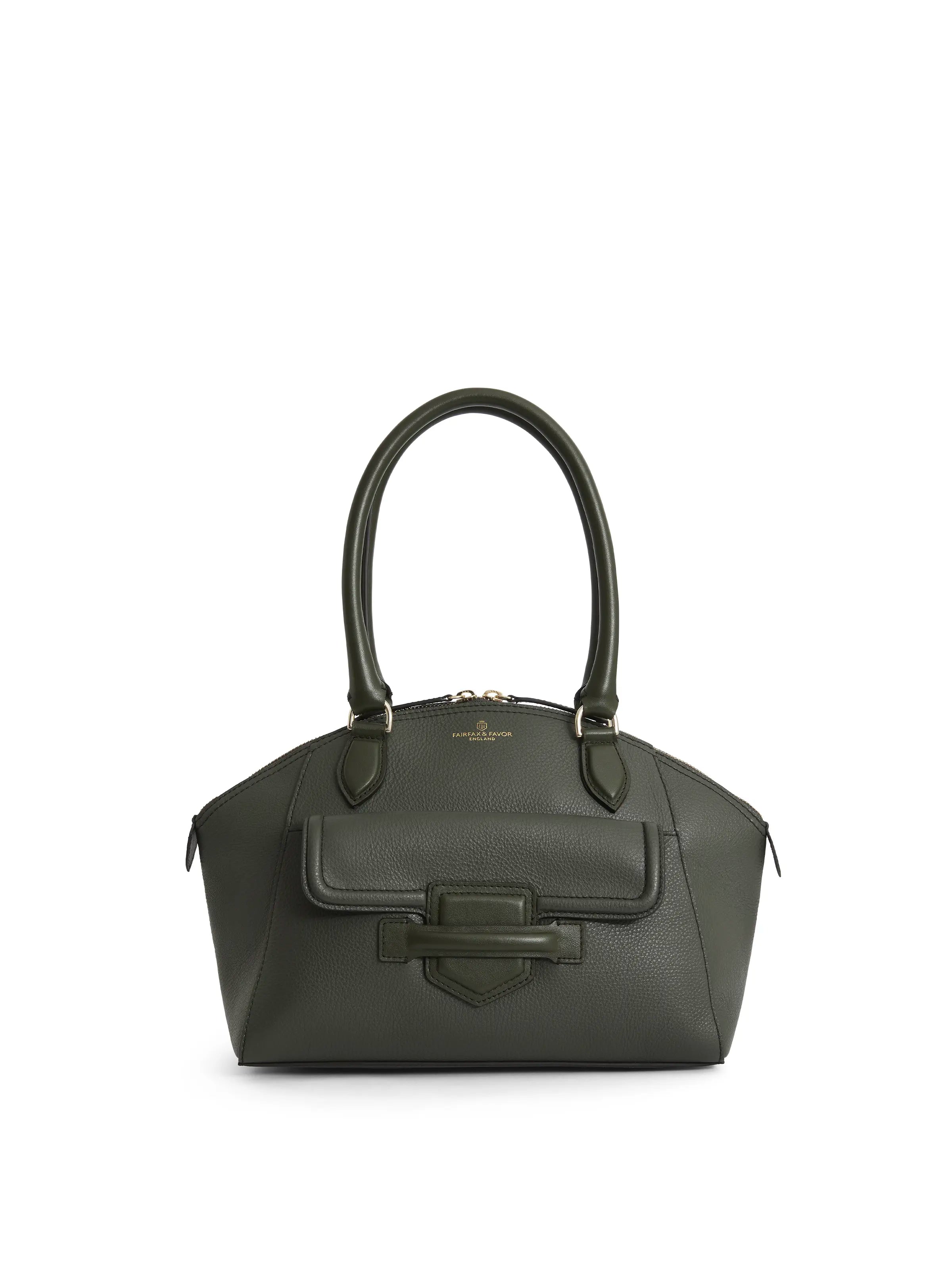 Mini Massingham Handbag - Moss Green Leather