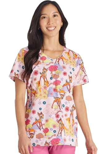 Tooniforms Women Scrubs Top V-Neck TF626