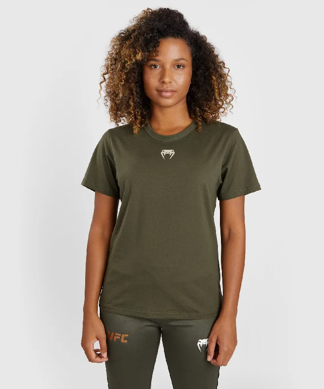 UFC Adrenaline by Venum Fight Week Women’s Short-sleeve Cotton T-shirt  - Khaki