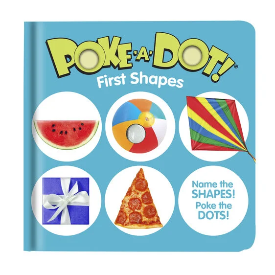 First Shapes Poke-A-Dot Book