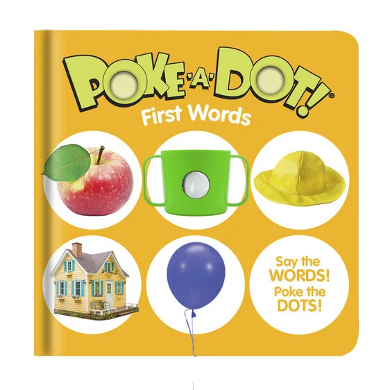 First Words Poke-A-Dot Book