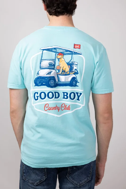 Country Club Dog T-Shirt for Men in Mint | 2208-MINT