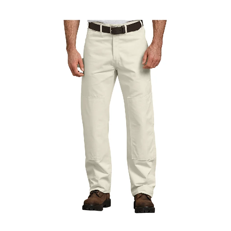 Dickies Relaxed Fit Double Knee Carpenter Painter's Pants - Natural Beige