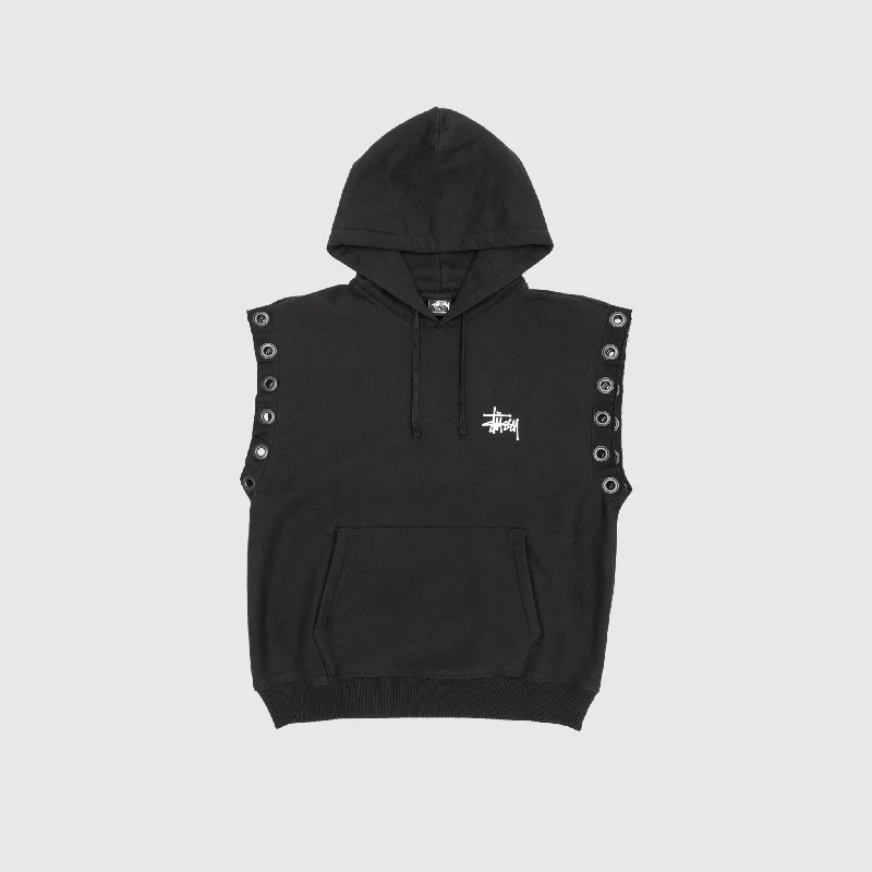 X STUSSY HOODED VEST