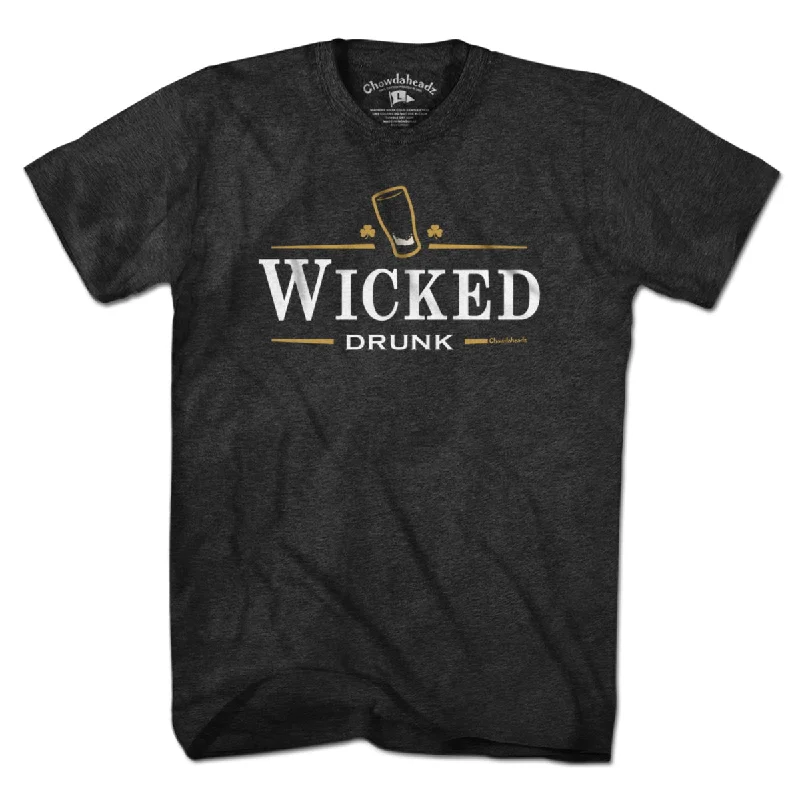 Wicked Drunk Logo T-Shirt