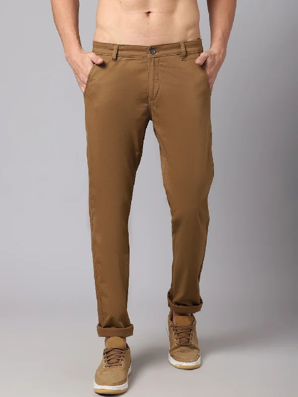 Mens Khaki Trouser