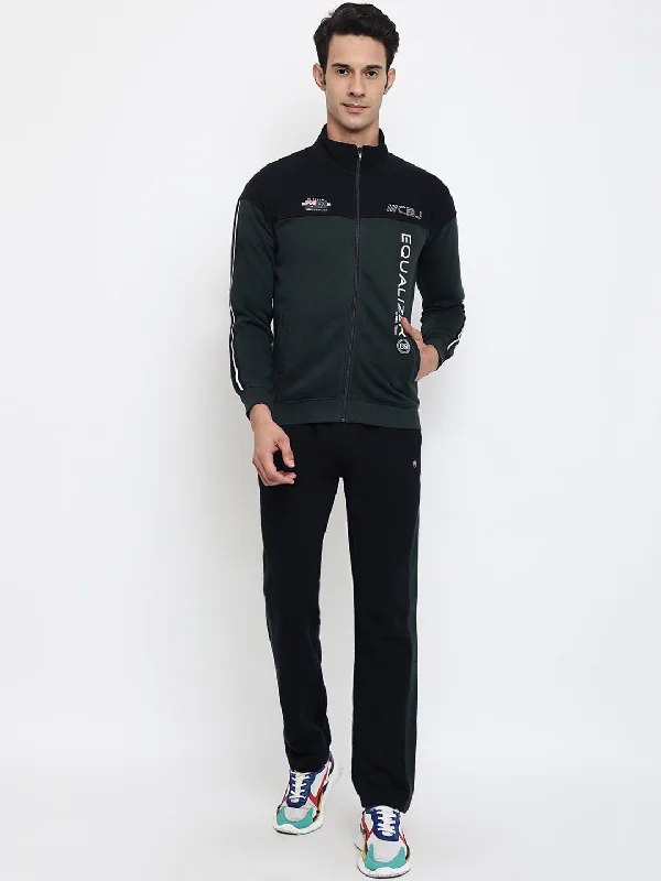 Men Green Tracksuit