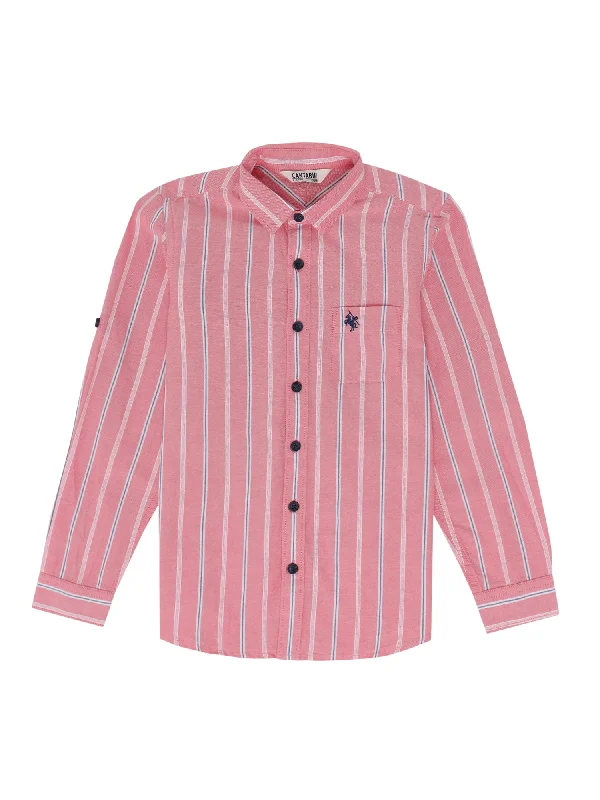 Boys Pink Shirt