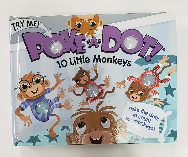 10 Little Monkeys Poke-A-Dot