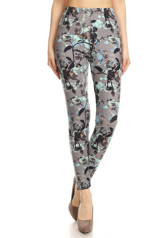 Vines Printed Leggings