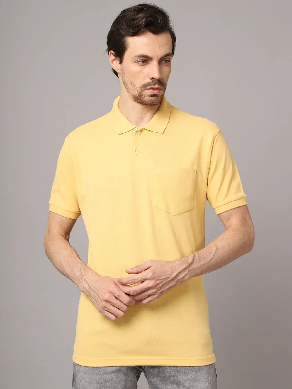 Mens Mustard T-Shirt