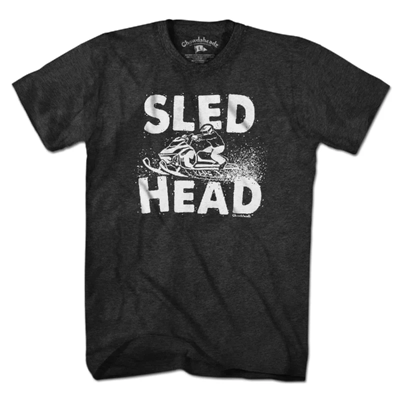 Sled Head Snowmobile T-Shirt