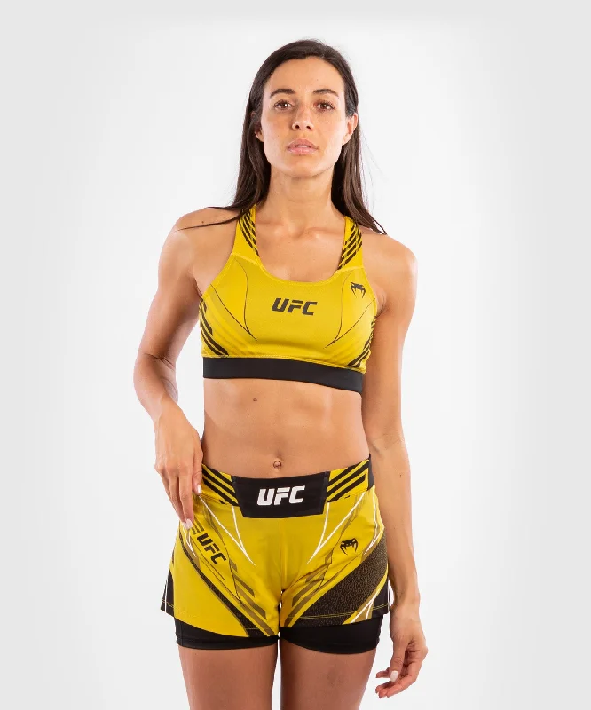 UFC Venum Authentic Fight Night Women's Sport Bra - Yellow