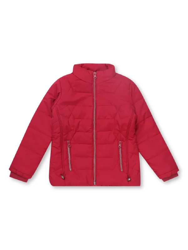 Girls Maroon Jacket