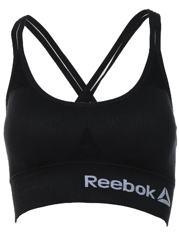 Black Reebok Sports Bra - S