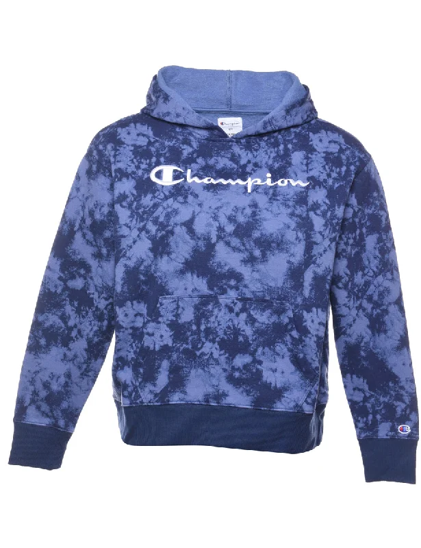 Champion Embroidered Tie-Dye Sweatshirt - S