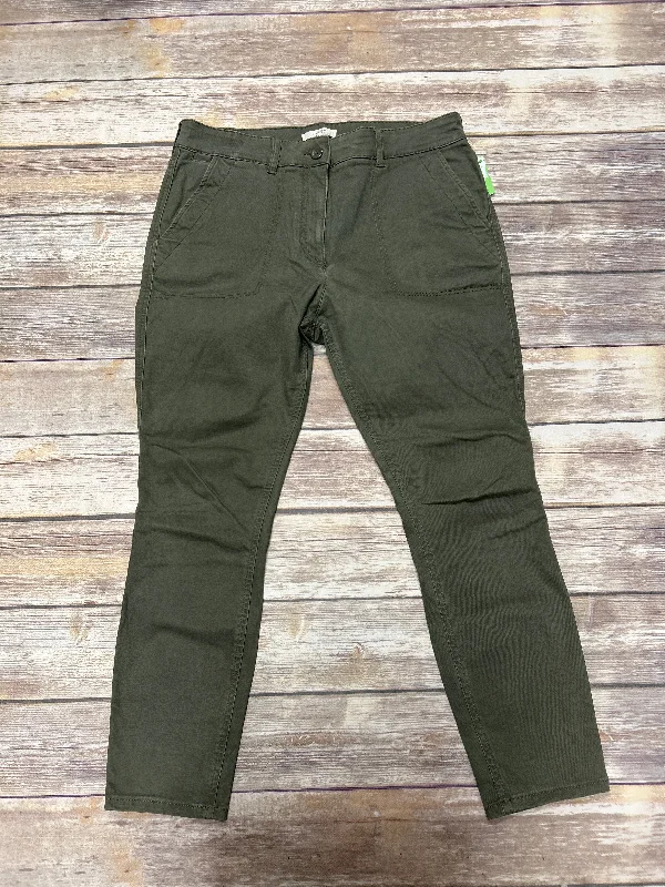 Green Jeans Skinny Loft, Size 12petite