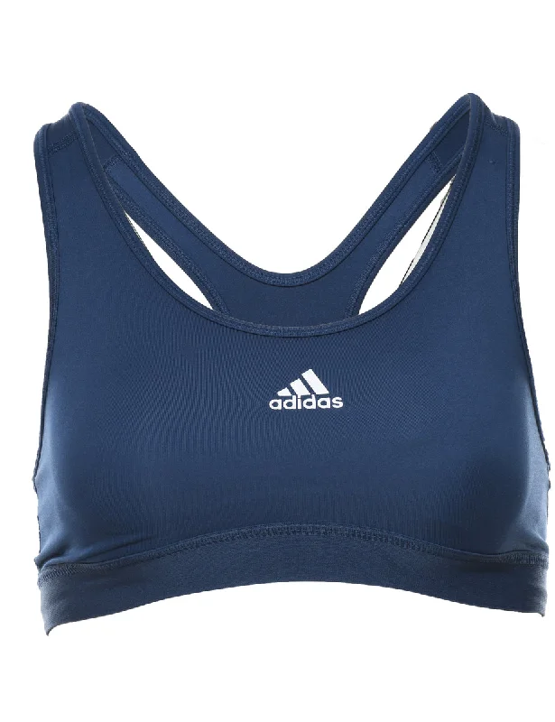 Navy Sports Bra - S