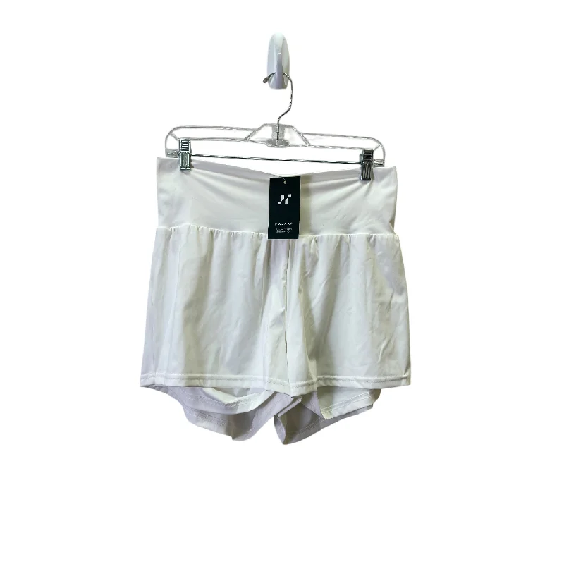 Athletic Shorts By Halara In White, Size:Xl