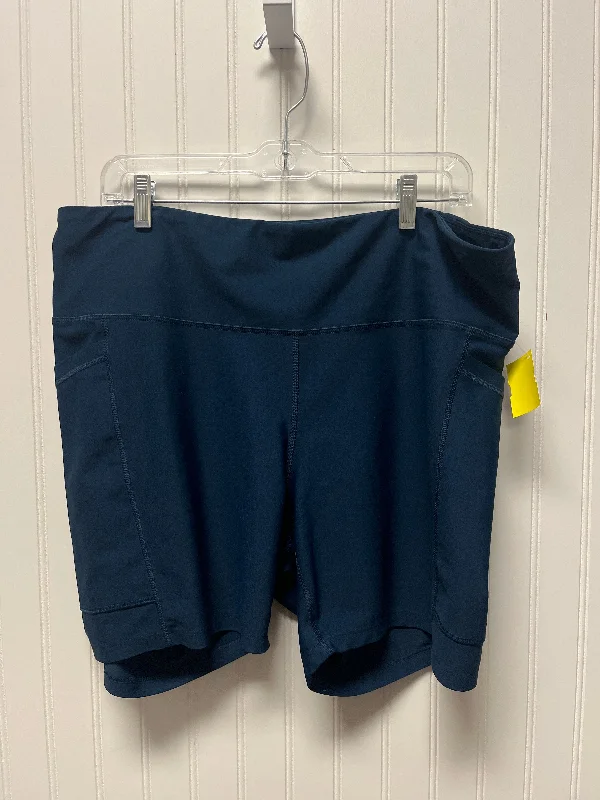 Athletic Shorts By Old Navy In Blue, Size: 1x