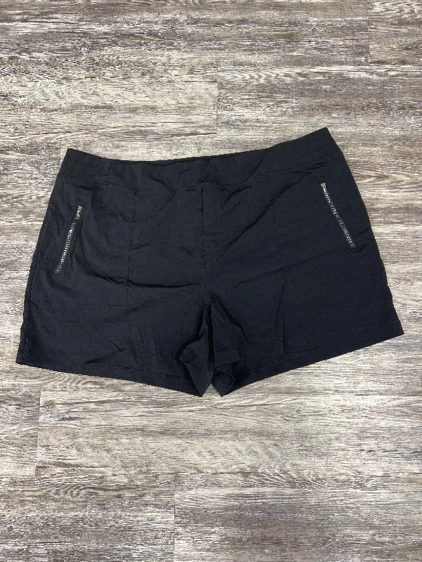 Black Athletic Shorts Athleta, Size 4x