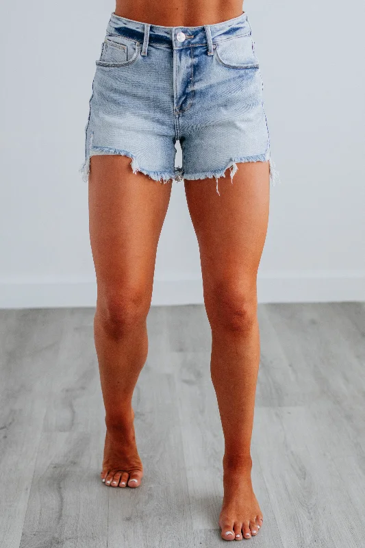 Ellis Risen Shorts - Light Wash