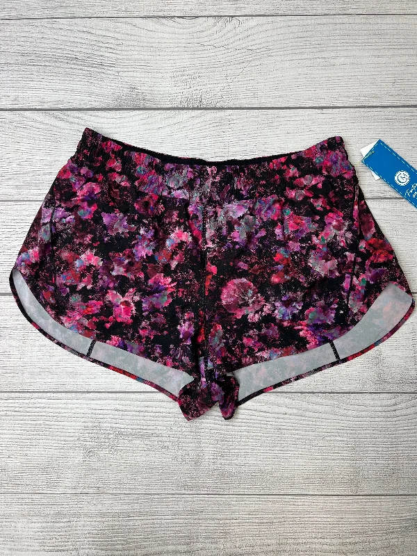 Floral Athletic Shorts Lululemon, Size 1x