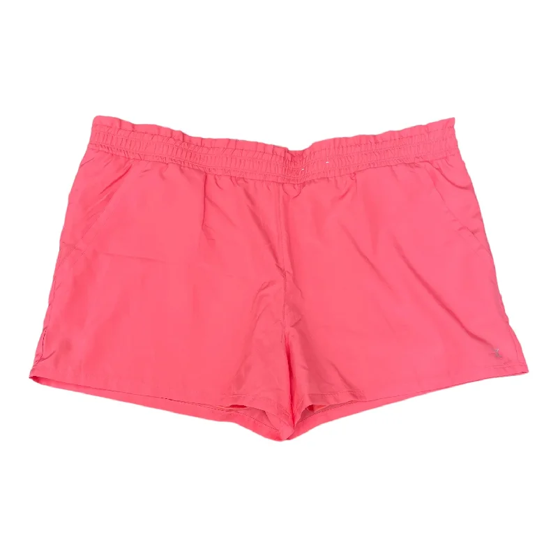 Pink Athletic Shorts Xersion, Size 3x