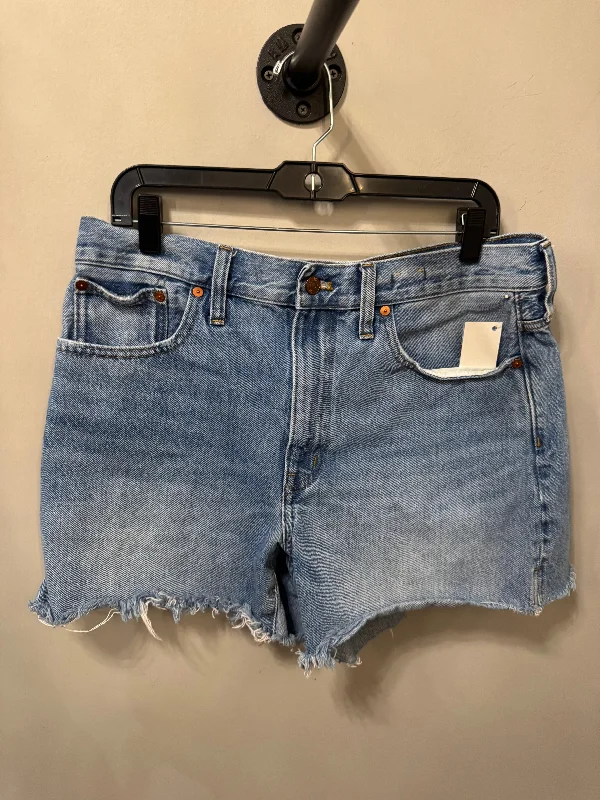 Shorts By Madewell In Blue Denim, Size: 10