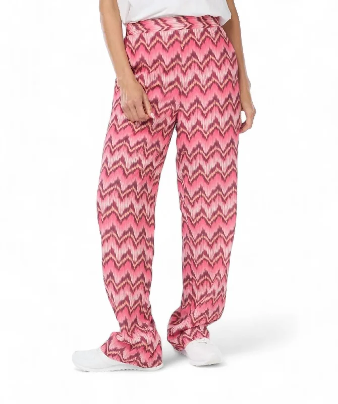 Zigzag Trousers In Print